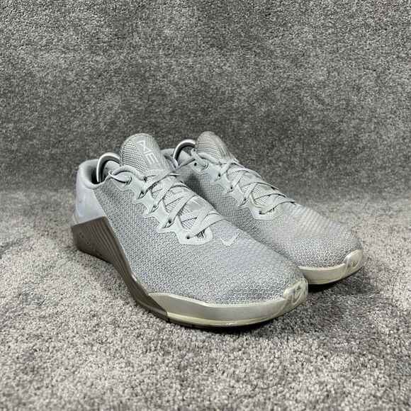 Nike Metcon 5 AQ1189-010 Men’s Size 11 Gray Crossfit Training Gym Shoes Used main image 7